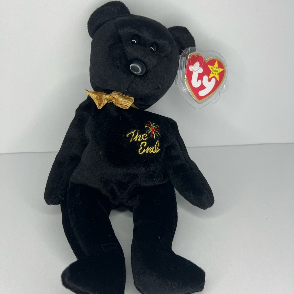 Ty Beanie Baby The End 1999 Y2k Millennium Teddy Bear SG_B00002CFB8_US